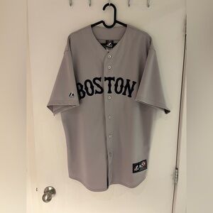 Vintage Majestic MLB Boston Red Sox Adrian Gonzalez 28 Jersey